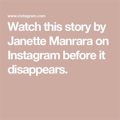 Watch this story by Laura Di Cola on Instagram before it disappears.